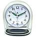 Sveglia Quarzo Analogica Con Luce Snooze E Suoneria Silver Ja7079s - Foto miniatura 1