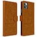 Custodia Apple Iphone 11 Pro Portadocumenti Funzione Supporto Marrone - Foto miniatura 1