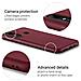 Minimalist Series, Cover In Silicone Per Huawei P Smart Z E Honor 9x, Vino Rosso - Finitura Opaca, Custodia Sottile E Morbida In Tpu - Foto miniatura 2