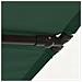 Ombrellone da Esterni con Palo in Alluminio 180x110cm Verde - Foto miniatura 5