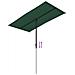 Ombrellone da Esterni con Palo in Alluminio 180x110cm Verde - Foto miniatura 8