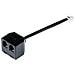 1600-289 RJ10 2xRJ10 Nero cavo di interfaccia e adattatore - Foto miniatura 1