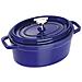 Cocotte in Ghisa con Coperchio Diametro 33 cm Capacità 6.7 lt Colore Blu Scuro - Linea La Cocotte  - Foto miniatura 1