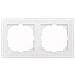MEG4020-3619 Bianco placca per interruttori e coperchio per presa - Foto miniatura 1