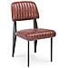 Sedia Nelly Arancio Scuro Vintage 60x59x84-44h - Foto miniatura 1