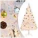 Albero di Natale Preilluminato con Palline Bianco 210 cm - Foto miniatura 1