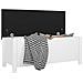 Contenitore con Cuscino Bianco 105x40x45cm Legno Multistrato - Foto miniatura 3
