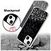 Cadorabo Custodia Compatibile Con Apple Iphone 13 Mini In Nero Con Glitter - Coperchio Protettivo In Silicone Tpu Flessibile Con Glitter Scintillanti - Foto miniatura 6