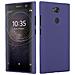Custodia Compatibile Con Sony Xperia L2 In Frost Blu Scuro - Coperchio Protettivo In Silicone Tpu Flessibile - Foto miniatura 7
