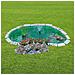 Laghetto Da Giardino Verde Litri 270 Dimensioni 185x115xh36 Cm - Foto miniatura 1