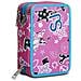 Astuccio scuola 3 zip SJ Cuteled Girl - Foto miniatura 1