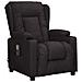 Poltrona Alzapersona Massaggiante Nera in Similpelle - Foto miniatura 2