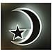 Applique A Led Luna Luce E Stella Luce Bianca Lampada Lumetto Stile Moderno 11w - Foto miniatura 1