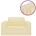 Fodera Elasticizzata Per Divano In Jersey Di Poliestere Crema - Foto miniatura 2