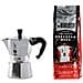 Caffettiera Bialetti 0003544 Moka Express Restyling Con Caff Perfetto - Foto miniatura 1
