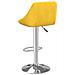 Sgabelli Da Bar 2 Pz Giallo Senape In Velluto - Foto miniatura 10