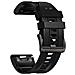 Cinturino In Tpu Per Garmin Fenix7/6/5 22mm Black - Foto miniatura 1