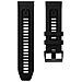 Cinturino In Tpu Per Garmin Fenix7/6/5 22mm Black - Foto miniatura 3