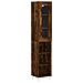 Credenza Rovere Fumo 34,5x34x180 Cm In Legno Multistrato - Foto miniatura 2