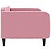 Letto Da Giorno Rosa 100x200 Cm In Velluto - Foto miniatura 3