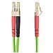 Cavo in Fibra Ottica Multimodale da LC a LC (UPC) OM5 da 1m, Cavo Patch Duplex LOMMF 50/125µm, VCSEL, 40G / 100G, Insensibile alla piegatura, Bassa perdita di inserzione, Bretella ottica in fibra LSZH - Foto miniatura 2