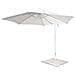 Ombrellone Da Giardino Ø3 Mt In Acciaio A Palo Laterale Norma - White - Foto miniatura 1