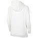 Felpa Con Cappuccio Fleece Cw6957-101 Donna Taglia L Colore Bianco - Foto miniatura 3