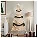 Albero Di Natale Decorativo In Legno 150 Cm Legno Massello Pino - Foto miniatura 1