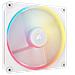iCUE LINK LX140-R RGB Case per computer Ventilatore 14 cm Bianco 1 pz - Foto miniatura 1