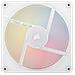 iCUE LINK LX140-R RGB Case per computer Ventilatore 14 cm Bianco 1 pz - Foto miniatura 2