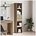 Libreria Rovere Artigianale 36x30x171 Cm Legno Multistrato - Foto miniatura 3