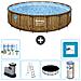 Piscina Fuori Terra - In Giro - 549x122 Cm - Bruin - Include Accessori Coordinati Cb30 - Foto miniatura 1