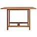 Lusso Casadino -  Tavolo Pranzo Da Giardino Ø110x110x75 Cm Legno Massello Di Teak - Foto miniatura 3