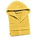 Accappatoio Con Cappuccio Spugnissima Minorca In Cotone Colore Giallo Misura S - Foto miniatura 3