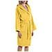 Accappatoio Con Cappuccio Spugnissima Minorca In Cotone Colore Giallo Misura S - Foto miniatura 1