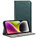 Custodia A Libro Smart Pocket Case In Pelle Per Honor X8c Green - Foto miniatura 1