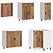 Set Mobili da Cucina 11 pz Porto Legno Antico in Truciolato - Foto miniatura 4