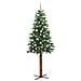 Albero di Natale snodato con 300 LED con supporto Verde 210 cm - Foto miniatura 3