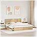 Letto con Contenitore con testiera Rovere Sonoma 180 x 200 cm - Foto miniatura 3