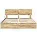 Letto con Contenitore con testiera Rovere Sonoma 180 x 200 cm - Foto miniatura 8