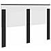 Testiera con testiera Rovere Nero 150 cm Legno multistrato - Foto miniatura 6