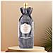 Confezione Da 12 Sacchetti Di Iuta Con Coulisse Per Bottiglie Da 750 Ml, Sacchetti Regalo Riutilizzabili In Lino Per Vino Grey - Foto miniatura 4