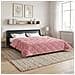 Duvet Estivo Rosa 220 x 260 cm Microfibra e Fleece Teddy - Foto miniatura 2