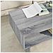 Tavolino da salotto Grigio Sonoma 80 x 46 x 35 cm - Foto miniatura 4
