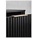 | Mobiletto 80cm | Nero opaco - Legno | L /H /P 80/52/41cm | ELEGANCE | Mobili bagno, mobili bagno, basi, lavabo - Foto miniatura 2