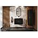 | Mobiletto 80cm | Nero opaco - Legno | L /H /P 80/52/41cm | ELEGANCE | Mobili bagno, mobili bagno, basi, lavabo - Foto miniatura 7