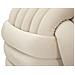 Pouf Softy In Velluto Crema — 45×45×45 Cm - Foto miniatura 5