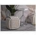 Pouf Softy In Velluto Crema — 45×45×45 Cm - Foto miniatura 6