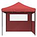 Tenda Party Borgogna 292 x 292 x 315 cm Tessuto Oxford - Foto miniatura 3