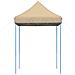 Tenda Party Beige 200 x 200 x 306 cm Tessuto Oxford - Foto miniatura 5
